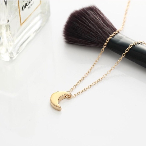 Moon Pendant Necklace - Picture 2 of 4